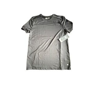 RBX Active Men's T-Shirt Gray Short Sleeve‎ Crew Neck CRM2130RA Medium MSRP: $45